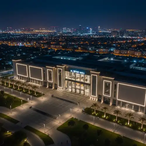 al reyad mall size units