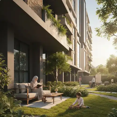 مساحة وحدات كمبوند سيترا ريزيدنس الشيخ زايد