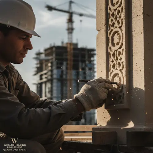 اختيار مواقع مشاريع wealth holding