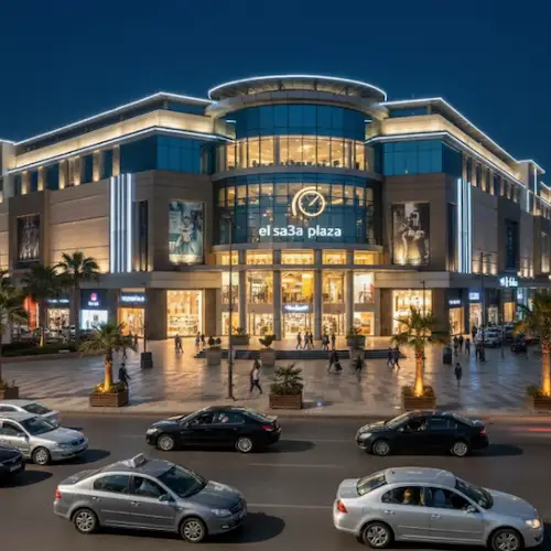 واجهة الساعة بلازا elsa3a plaza project